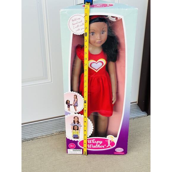 NEW WISPY WALKER 27" WALKING DOLL African American Latino Life Size Doll Gift - Picture 2 of 6